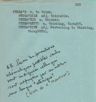 Carta de IALA con signatura de Andr Martinet