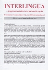 Interlingua - tjugohundratalets internationella sprk