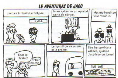 Le Aventuras de Jaco. Designos: Jakob Waage