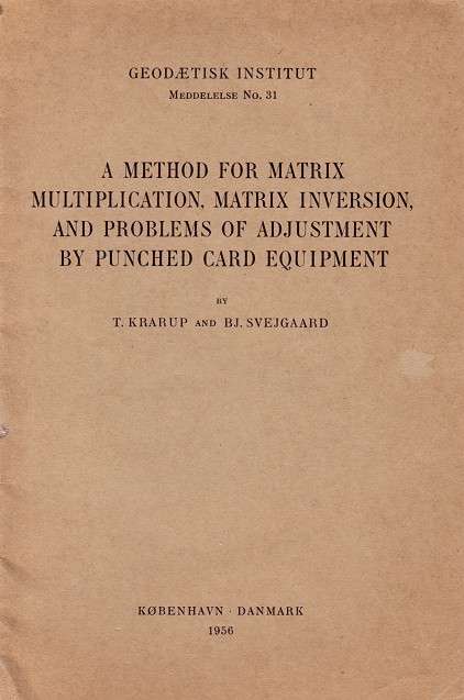 A Method for Matrix Multiplication