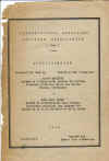 Questionnaire, IALA, 1946