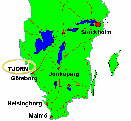Mappa de Svedia