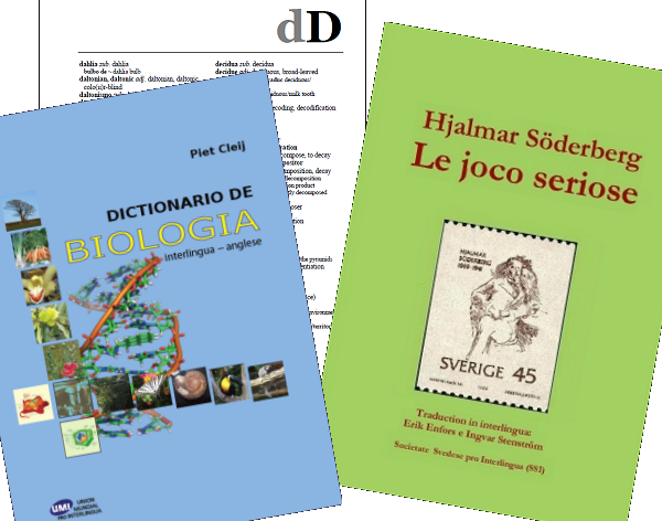 Dictionario de biologia e Le joco seriose