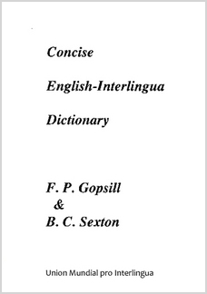 Concise English-Interlingua Dictionary