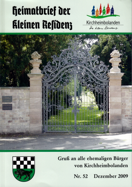 Heimatbrief der kleinen Residenz