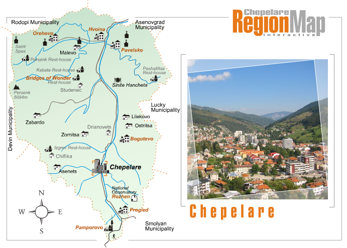 Mappa de Chepelare