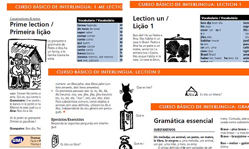 Curso basic de interlingua (portugese)
