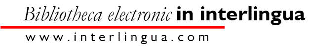 Bibliotheca electronic in interlingua Bibliotheca electronic in interlingua