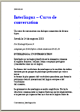 Interlingua - curso de conversation (Harleigh Kyson Jr.)