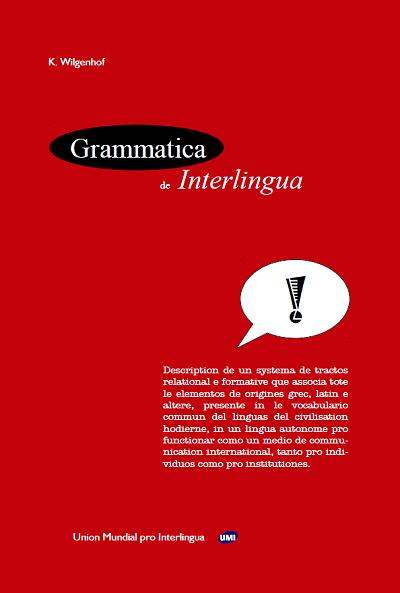 Grammatica de Interlingua