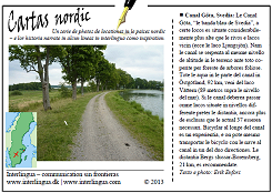 Cartas nordic - Canal Göta