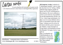 Cartas nordic - Grimeton