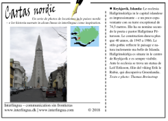 Cartas nordic - Reykjavík