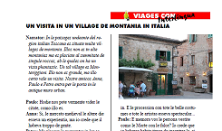 Un visita in un village de montania in Italia