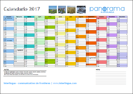 Calendario 2017