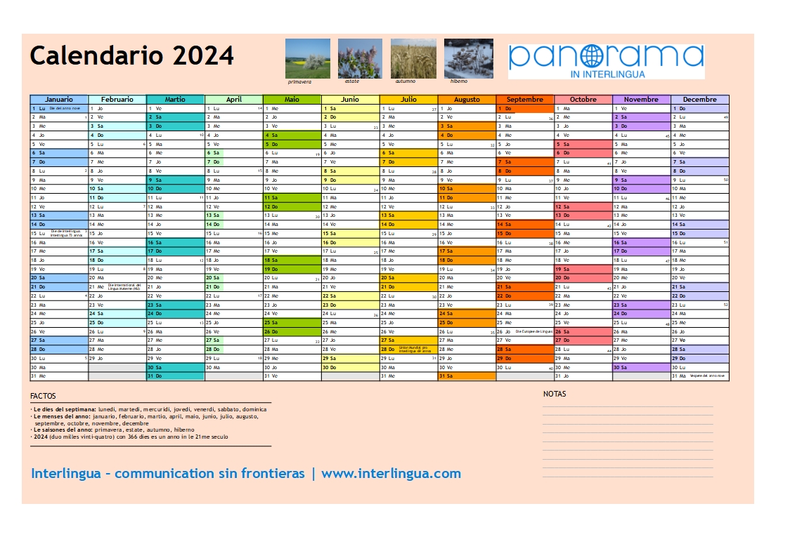 Calendario 2024