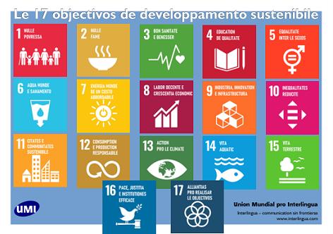 Le 17 objectivos de developpamento sustenibile