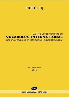 Lista supplementari de vocabulos international