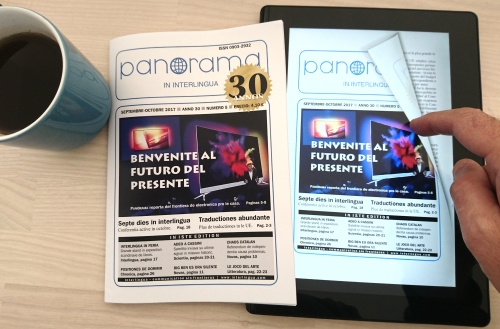 Supervista del magazin international de novas, Panorama in interlingua