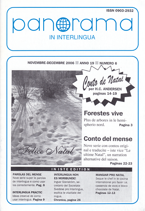 Panorama in interlingua
