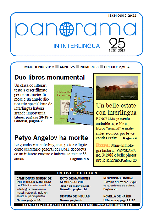 Panorama in interlingua