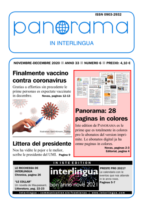 Panorama in interlingua