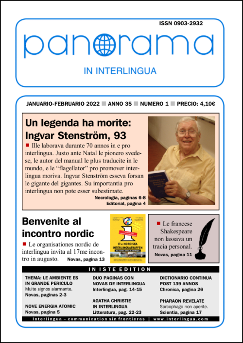 Panorama in interlingua