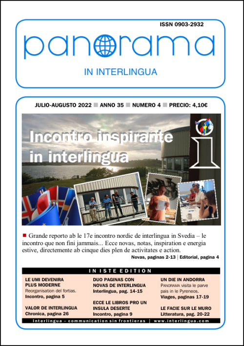 Panorama in interlingua