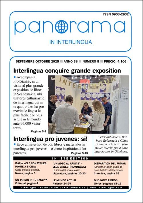 Panorama in interlingua Panorama in interlingua