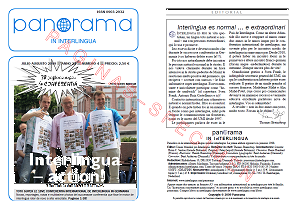 Panorama in interlingua - paginas-specimen