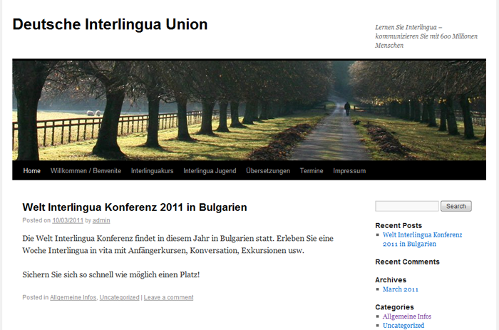 Union German pro Interlingua