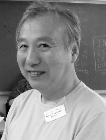 Yoichi Yamamoto, representante de interlingua in Japon