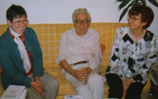 Alix Potet, Andr Martinet e Madeleine Mah. Photo: Jean-Pierre Elloy