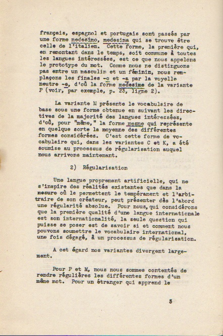 Variantes de le lingua internationale